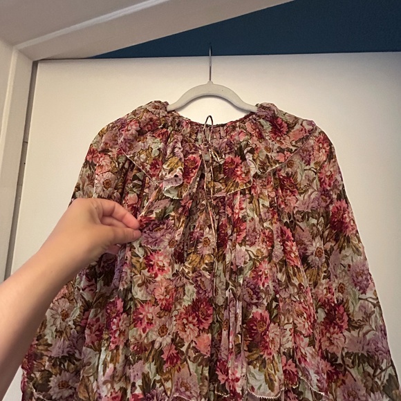 DOEN CHIFFON MINI DRESS - Picture 4 of 5